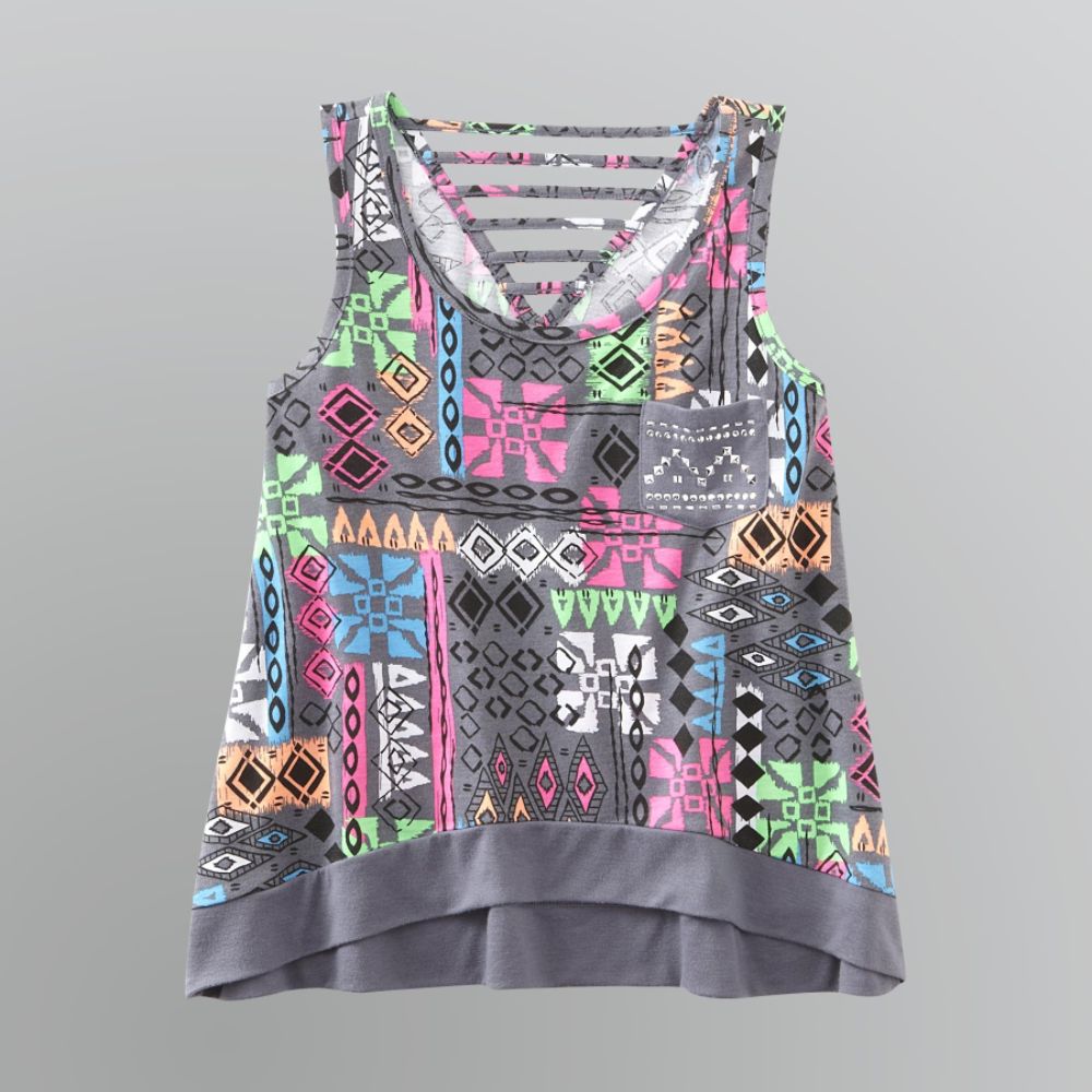 Girl's Geo Tribal Tank