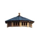 Chesapeake 10' Round Gazebo Two Tier Roof