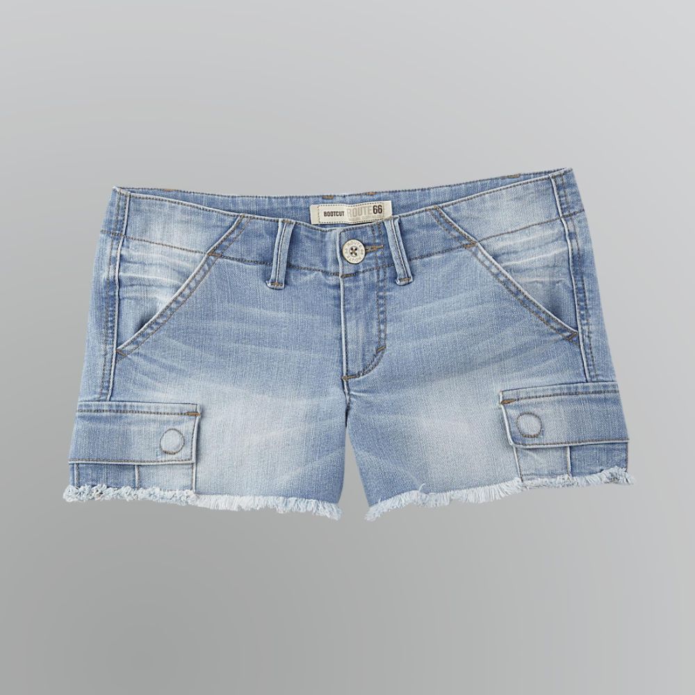 Route 66 Women's Denim Cargo Shorts