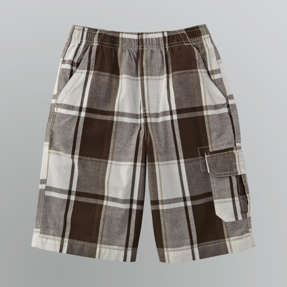 Basic Editions Boy's Plaid Bermuda Shorts at Kmart.com