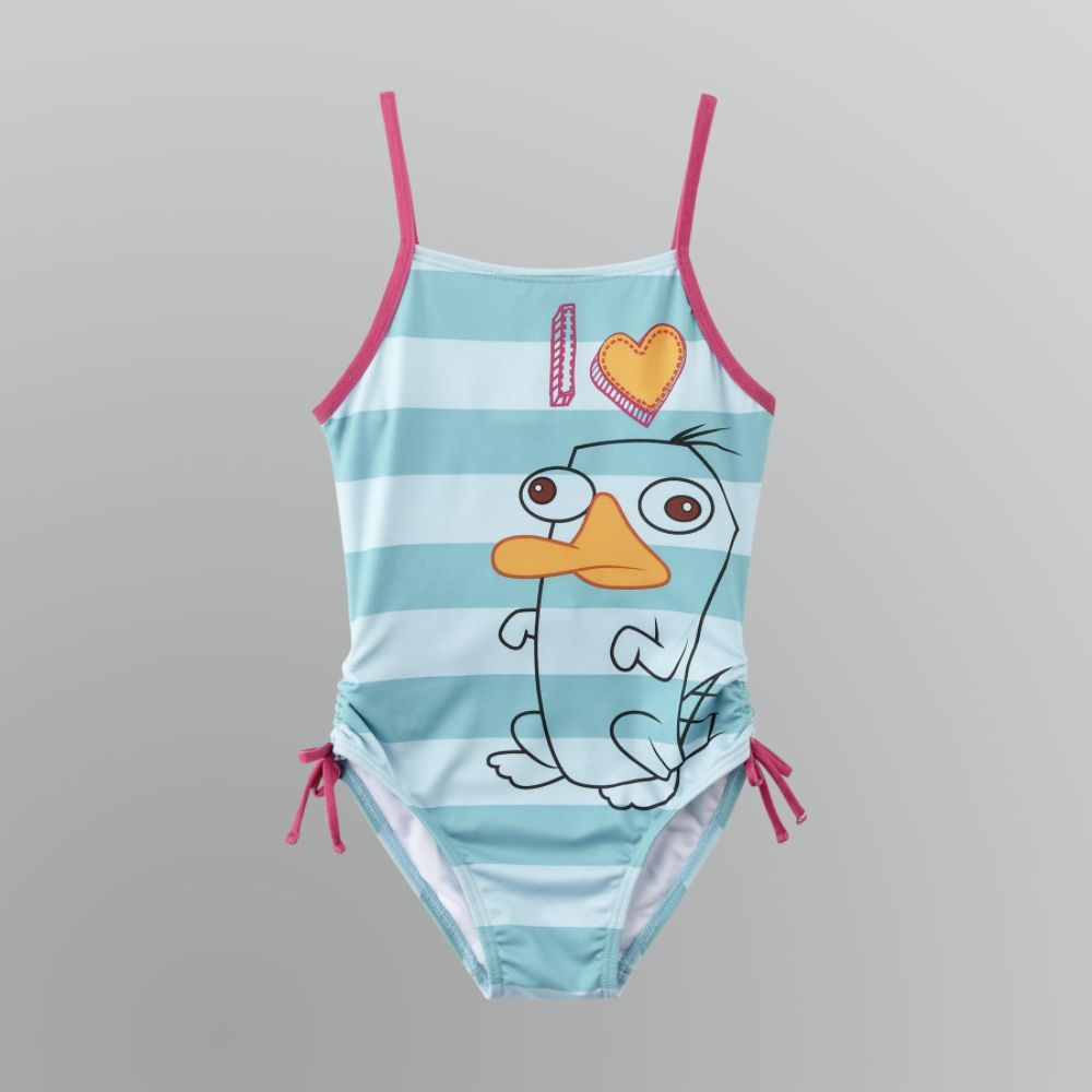 Disney Girl's Perry The Platypus Swimsuit at Kmart.com