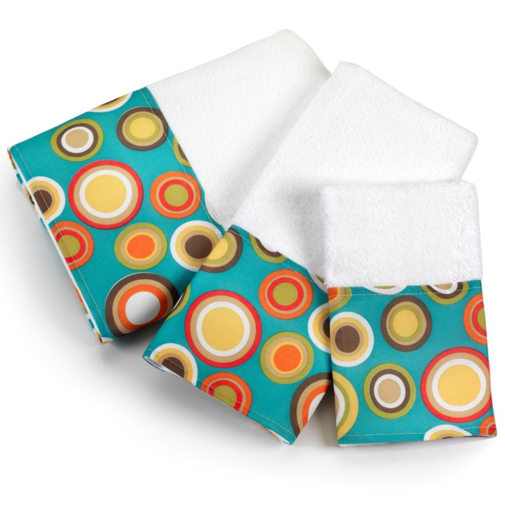 Popular Bath Products HANNA "GREEN" 3 PC TOWEL SET at Kmart.com