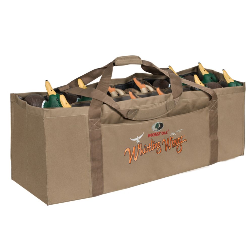 Mossy Oak 12 Slot Full Body Duck Decoy Bag
