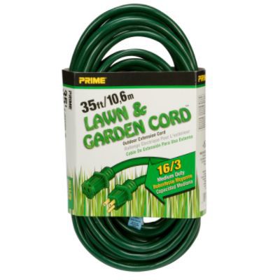 Coleman Cable EXTENSION CORD, GRN 35' 16/3 SJTW, GREEN at Kmart.com