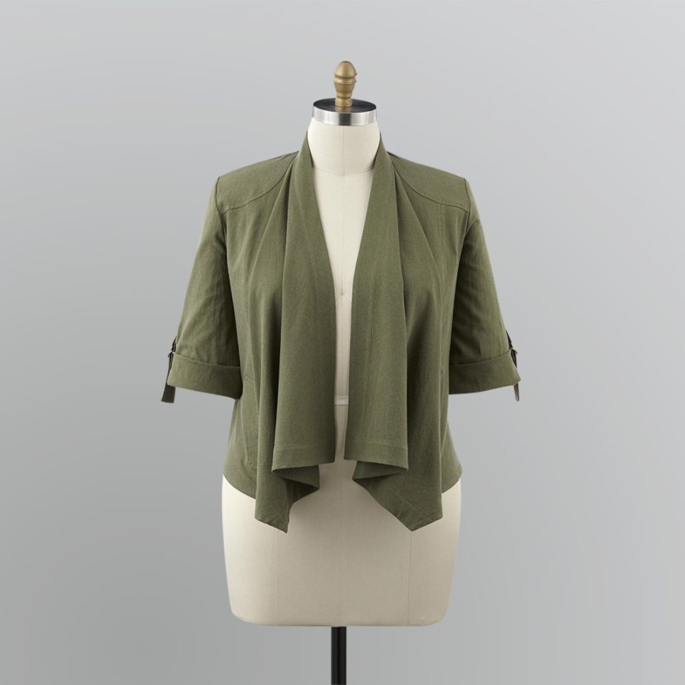 Love Your Style, Love Your Size Women's Plus Safari Jacket at Kmart.com