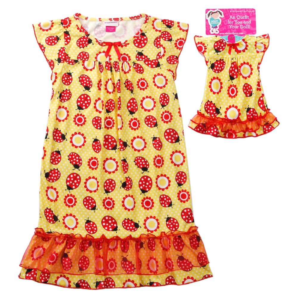 What A Doll Girl's Flutter Sleeve Nightgown at Kmart.com