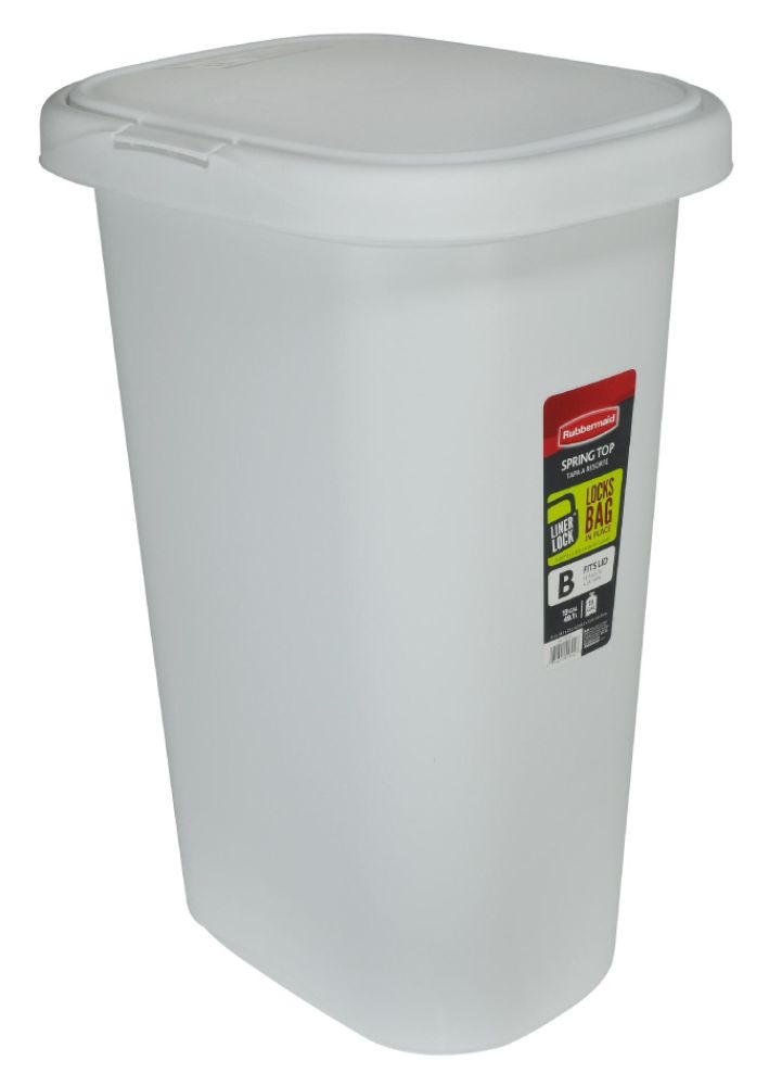 Rubbermaid Commercial 13 GALLON LINER LOCK  WHITE -RUBBERMAID at Kmart.com