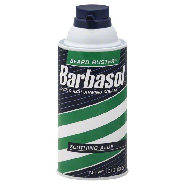 Barbasol Beard Buster Shaving Cream, Thick & Rich, Soothing Aloe, 10 oz (283 g ) at Kmart.com