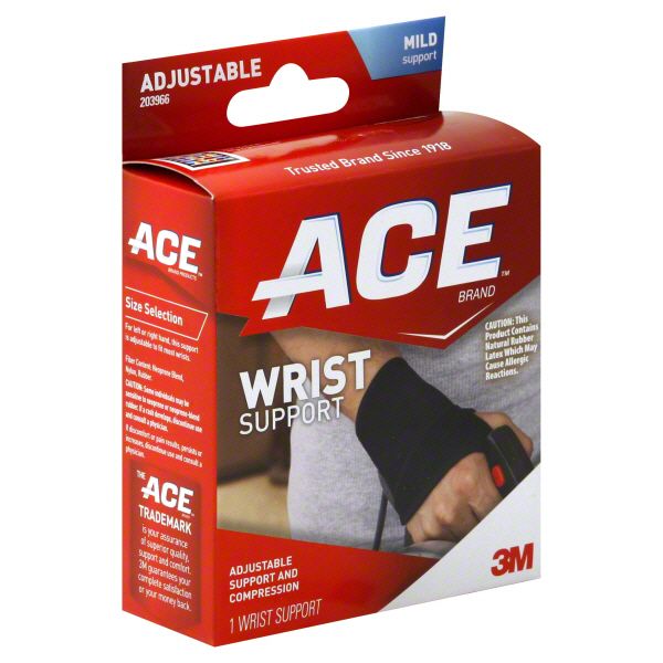 Ace Wrist Support, Adjustable, Mild Support, 1 support at Kmart.com