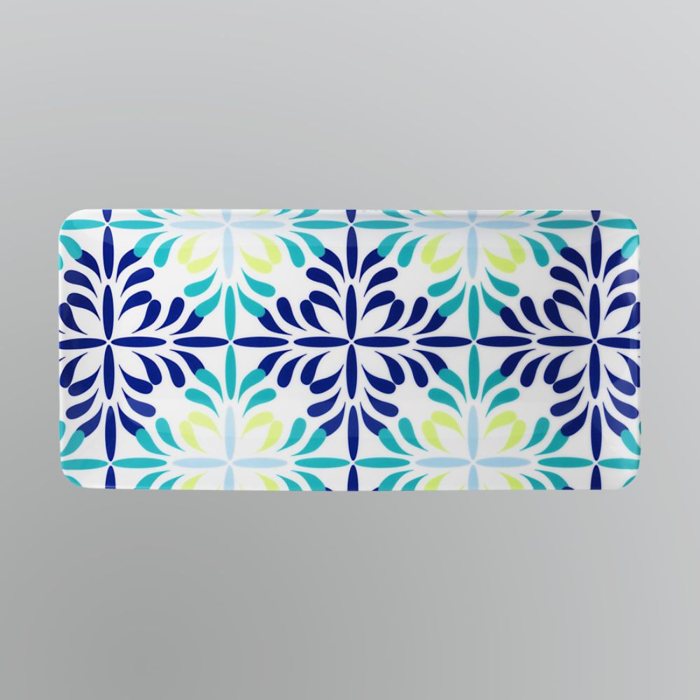 Essential Summer Colorful Tile Serving Tray