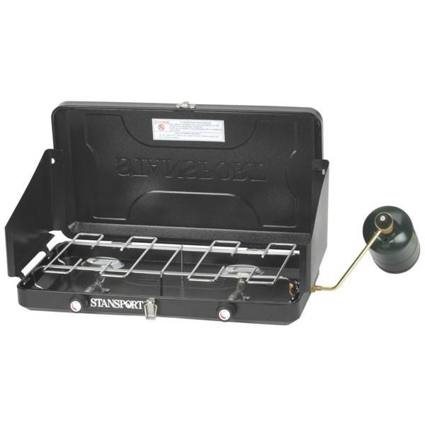 Stansport Two Burner Regulated Propane Stove