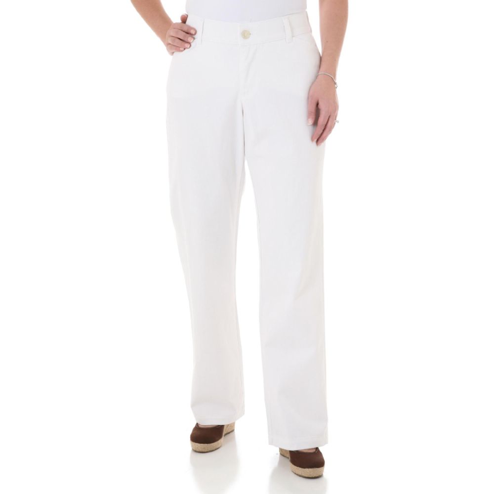 Rider Womens Casual Relaxed-Fit Pants White at Kmart.com