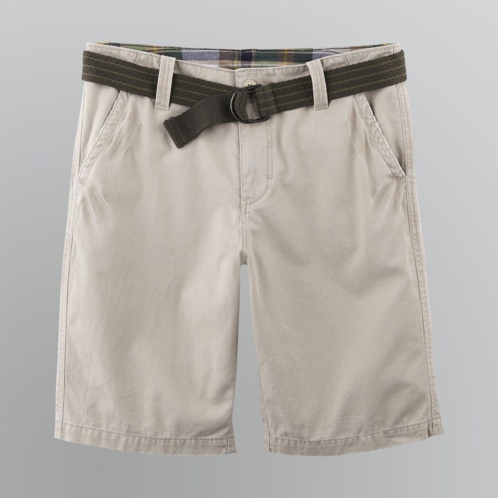 Roebuck & Co. Men's Belted Khaki Shorts at Sears.com