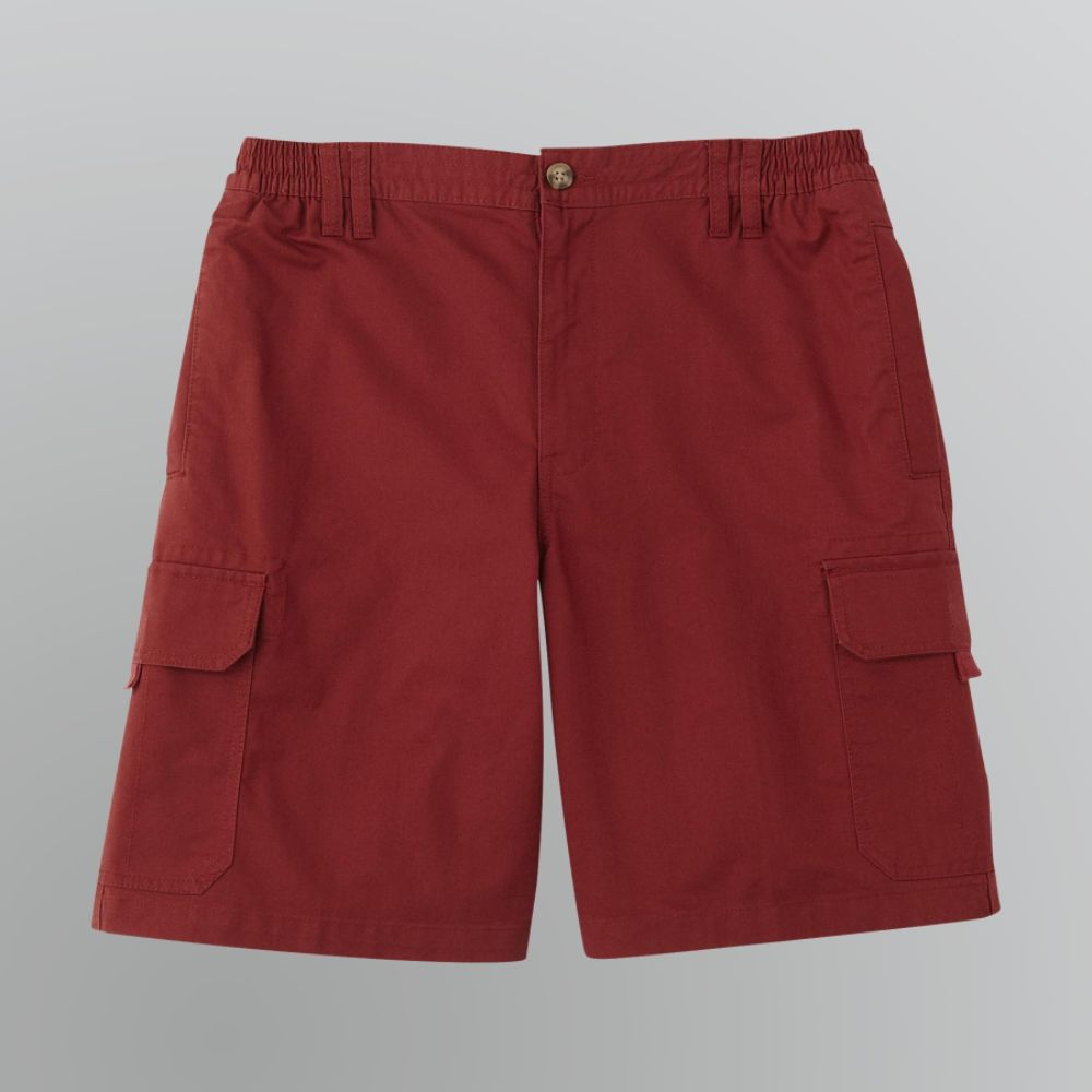Basic Editions Men's Elastic-Waist Cargo Shorts at Kmart.com
