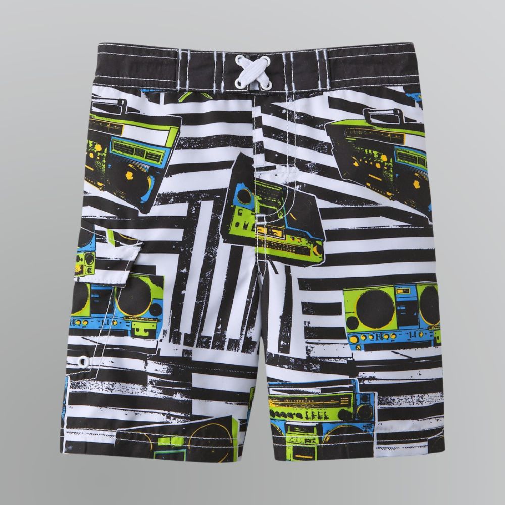 Joe Boxer Infant & Toddler Boy's Boombox Swim Trunks