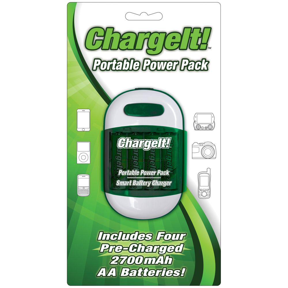 PC Treasures ChargeIt Portable Power Pack