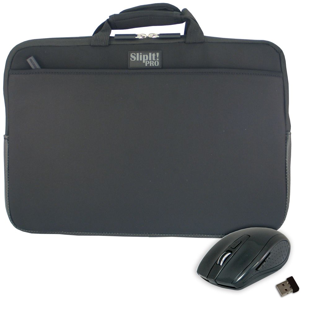 PC Treasures Slipit!15  Pro w/ClickIt! Mouse   Black at Kmart.com