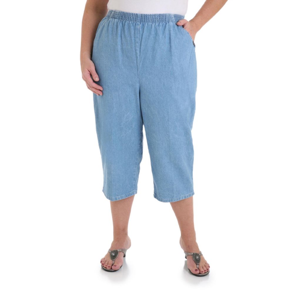 Chic Womens Twill Capris Blue Fusion at Kmart.com