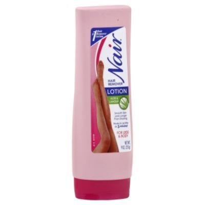 Nair Hair Remover Lotion, For Legs & Body, Aloe & Lanolin, 9 oz (255 g) at Kmart.com