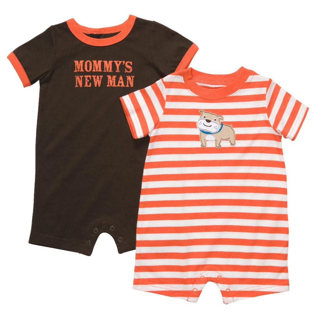 Carters Boy's Newborn Romper ‘Mommy’s Man’ 2 Pack at Kmart.com