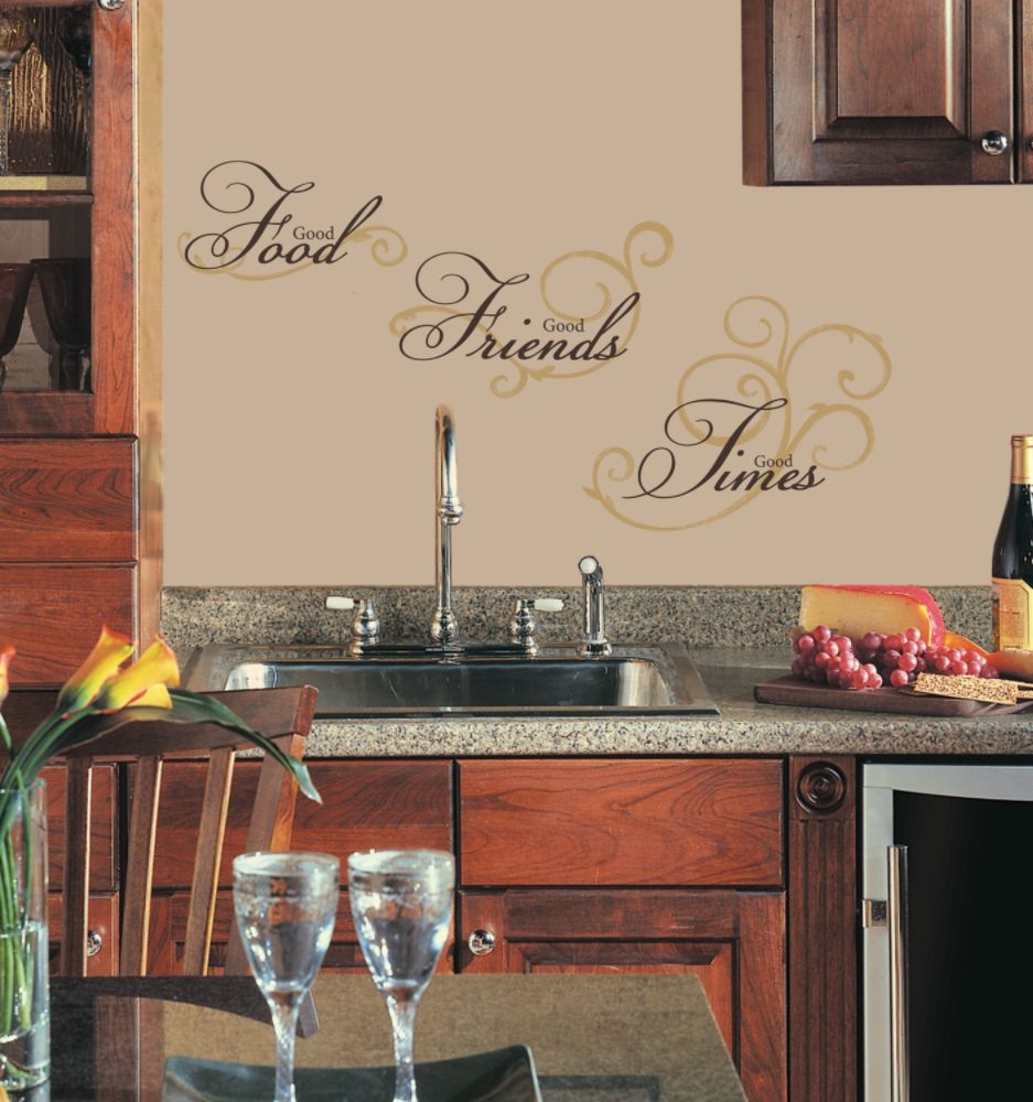 RoomMates&nbsp; Good Food Peel & Stick Wall Decals