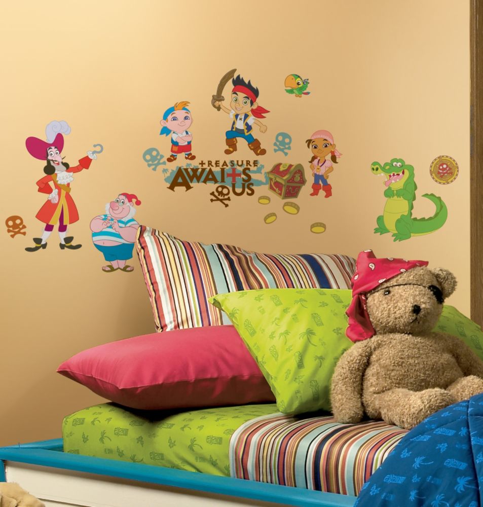RoomMates Jake and the Neverland Pirates Peel & Stick Wall Decals at Kmart.com