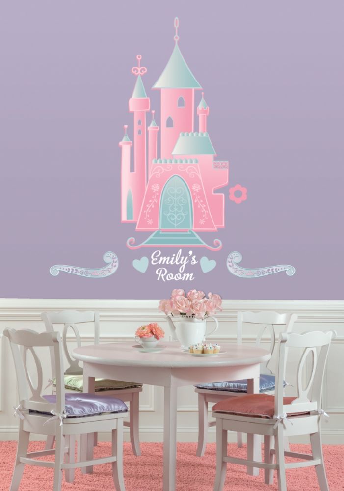 RoomMates Disney Princess - Castle Peel & Stick Giant Wall Decal w/Personalization at Kmart.com