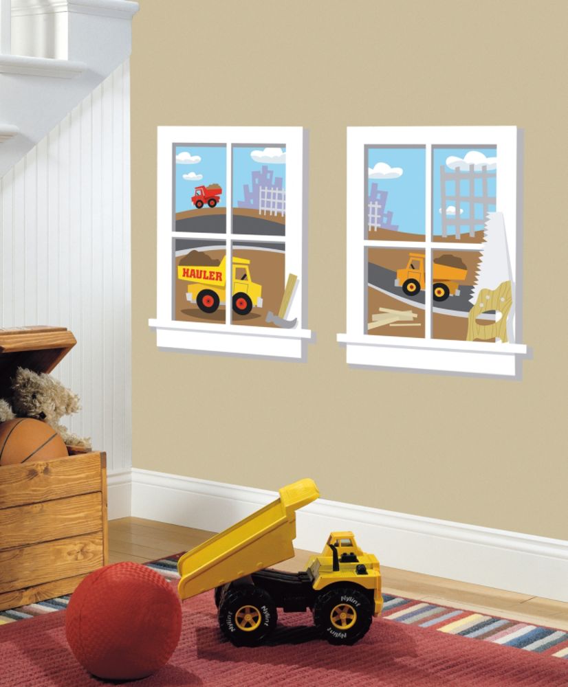 RoomMates&nbsp; Construction Junction Peel & Stick Window
