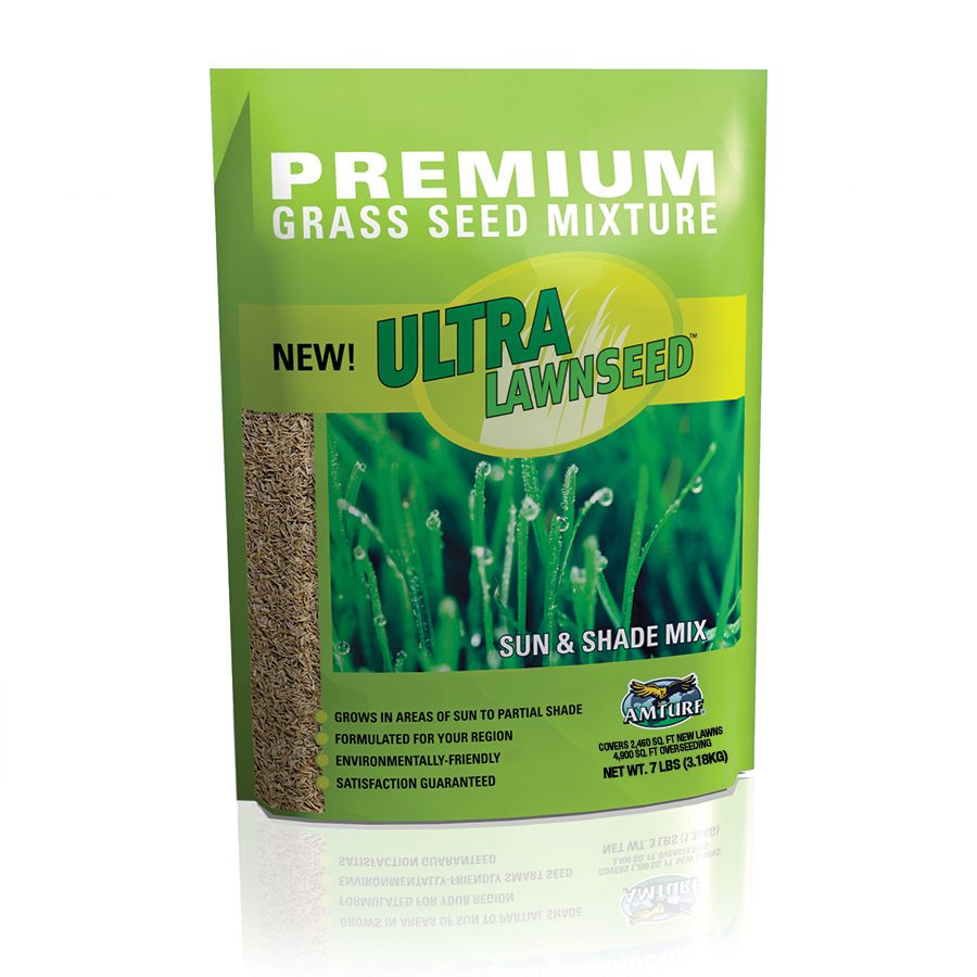 Amturf 7 lb. Ultra LawnSeed™ Sun & Shade Mix Grass Seed at Kmart.com