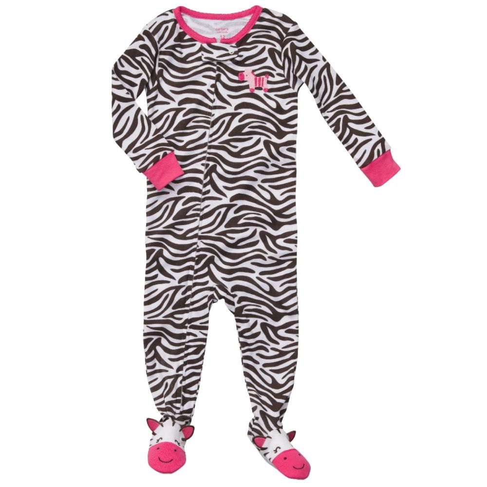 Carters Girl’s Infant Sleepwear Zebra 1-Pc. at Sears.com