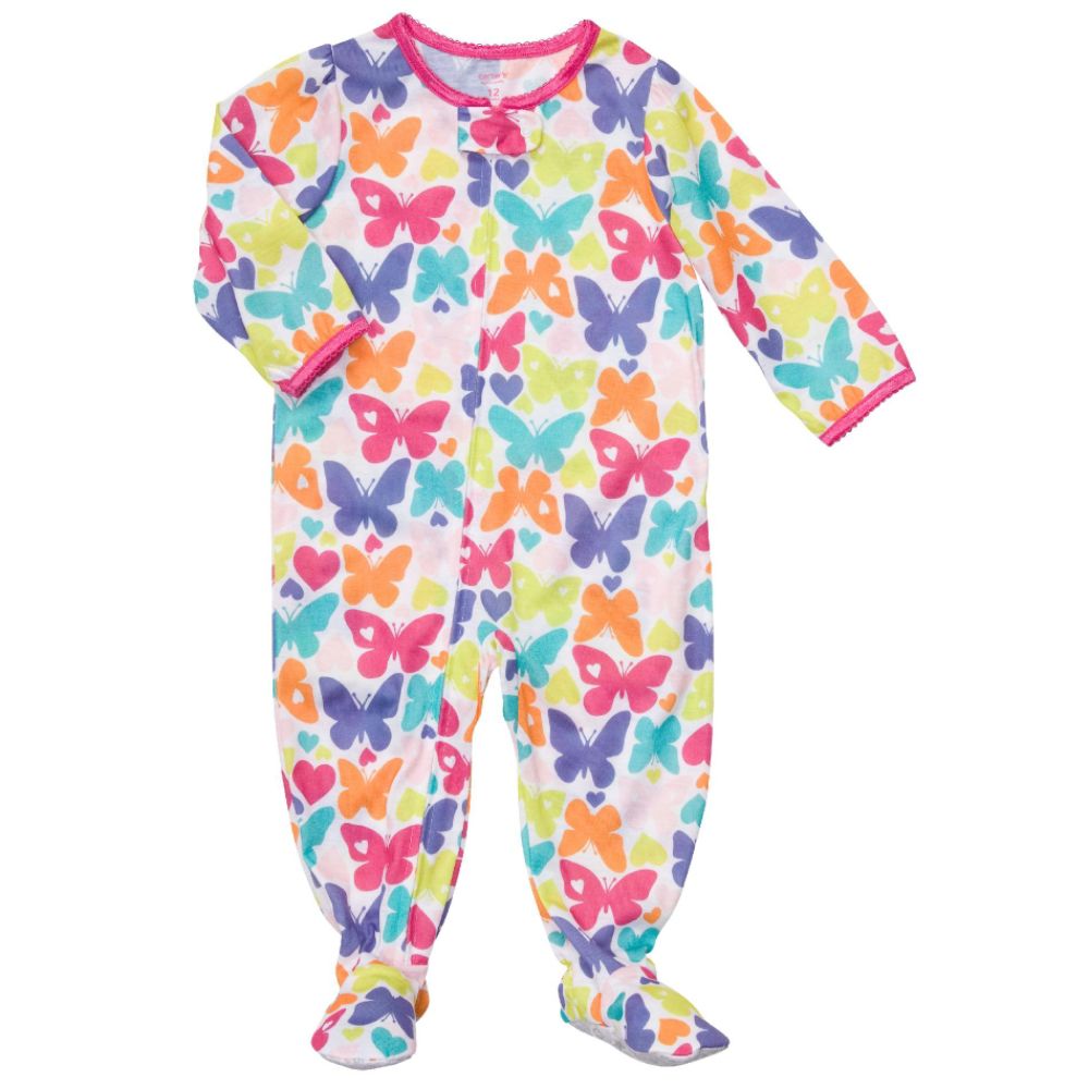 Carters Girl’s Infant Sleepwear Butterfly 1-Pc at Sears.com