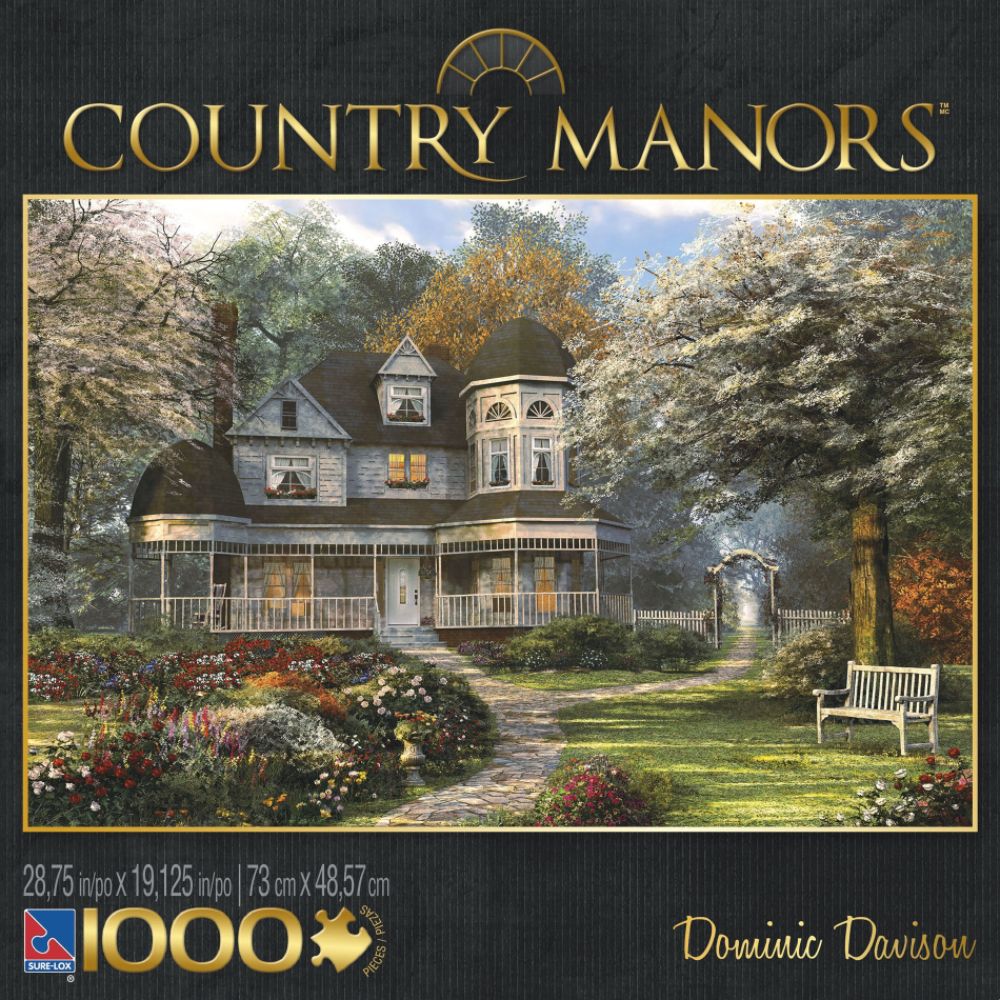 Longshore Limited Country Manors By Domenic Davidson - 1000 pc Puzzle at Kmart.com