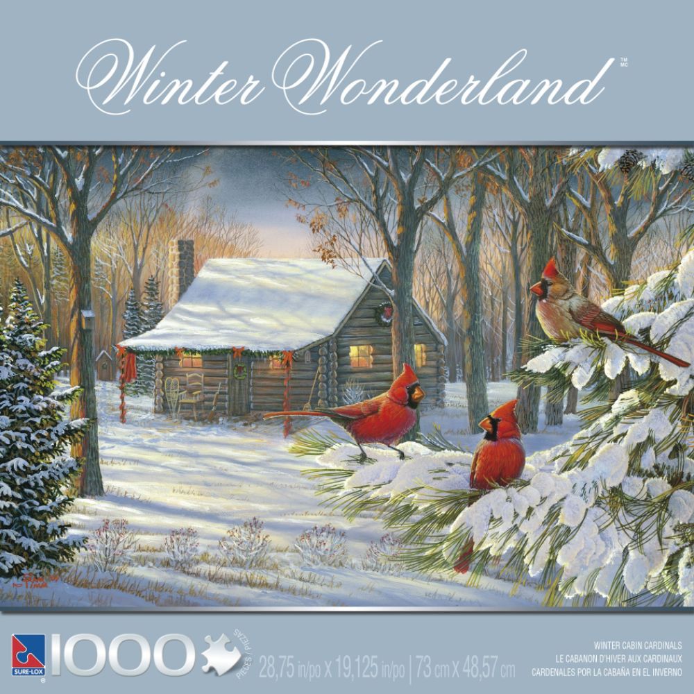 Longshore Limited Winter Wonderland 1000 Pc Puzzle - Colors and Styles Vary at Kmart.com