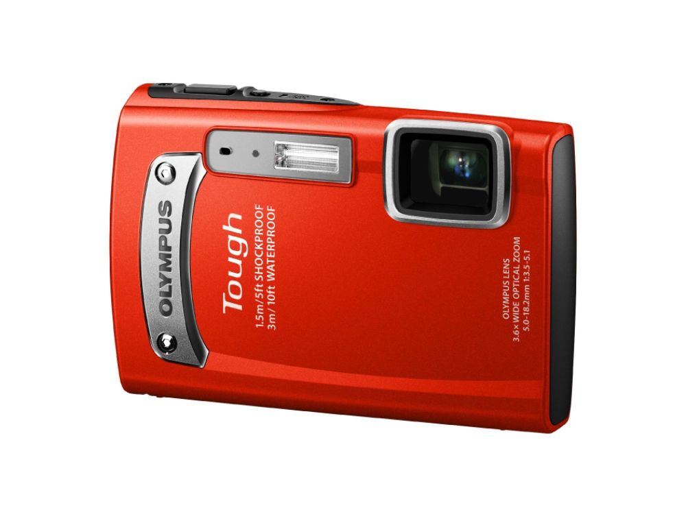 Olympus TG320 14MP Tough Digital Camera in Red at Kmart.com