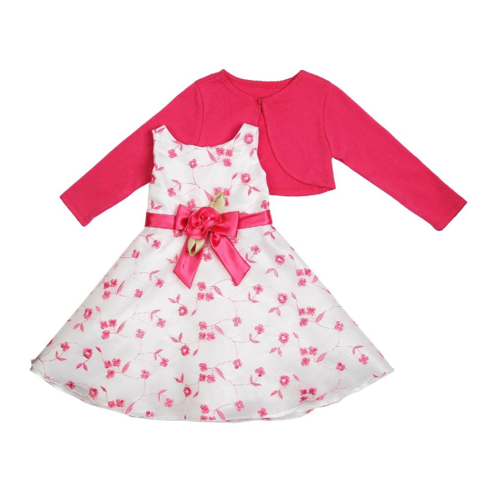 Youngland Infant/Toddler's Dress Dark Pink Sleeveless at Sears.com