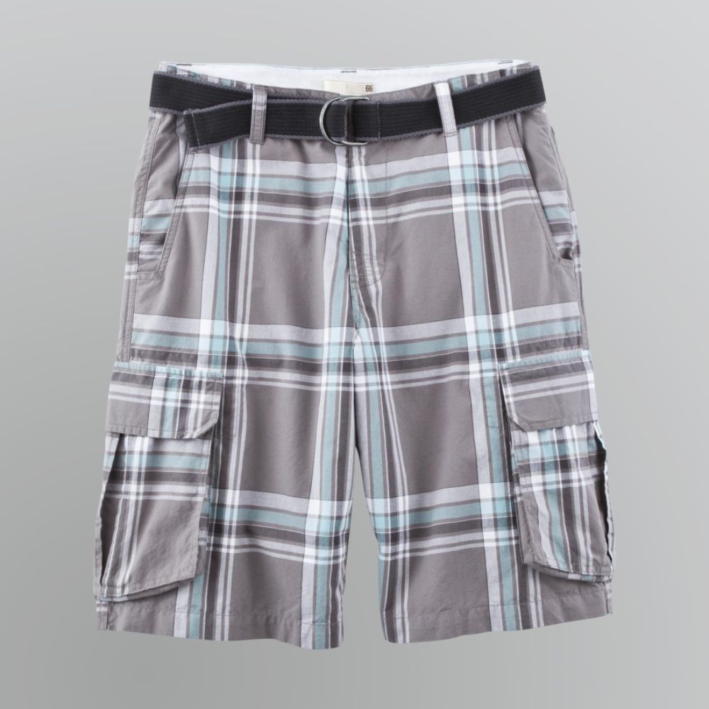 Route 66 Young Men's Belted Cargo Shorts at Kmart.com