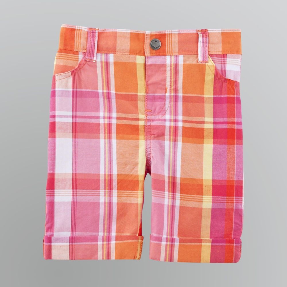WonderKids Toddler Girl's Rolled Cuff Bermuda Shorts at Kmart.com
