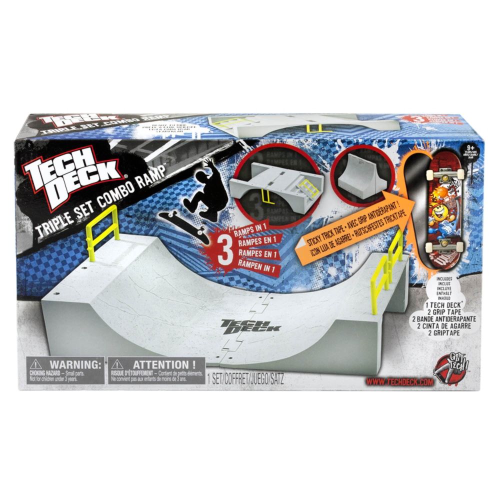 Tech Deck Triple Combo Ramp - World Industries License at Kmart.com