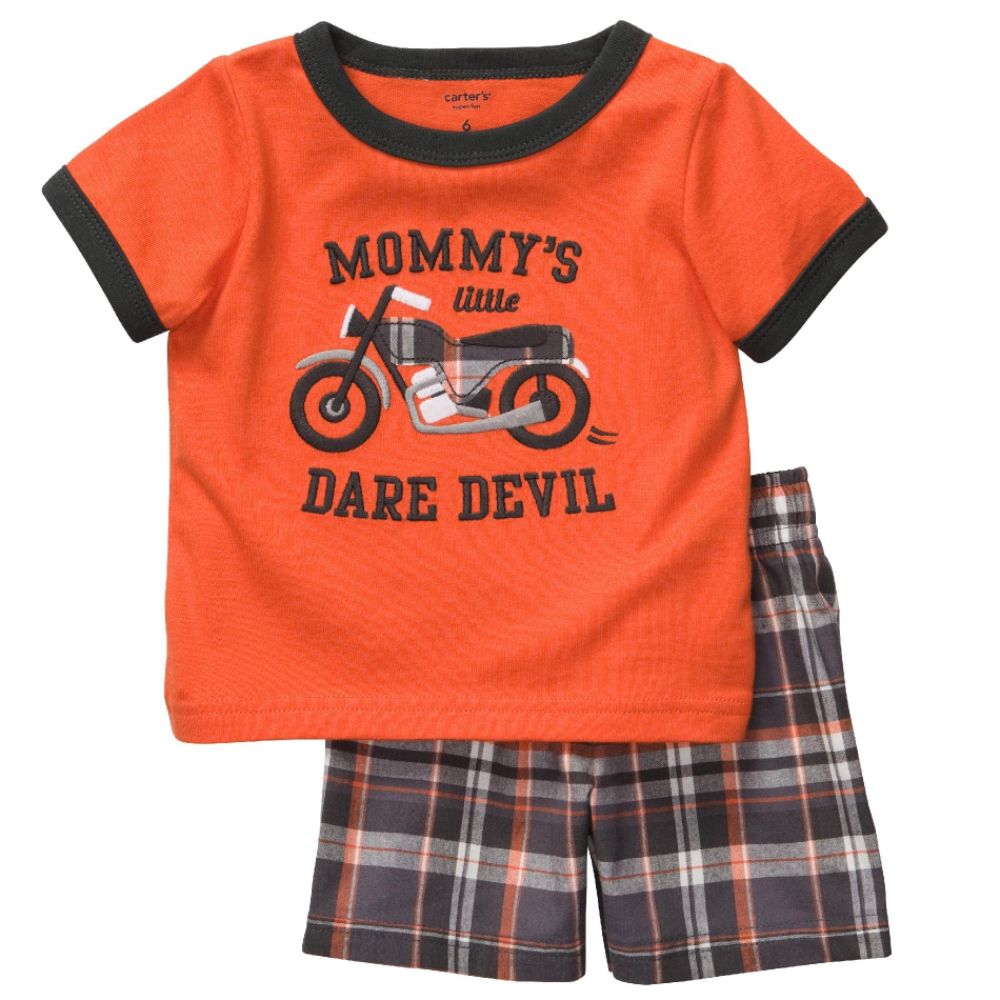 Carters Boy’s Infant/Toddler ‘Mommy's Dare Devil’ Set at Sears.com