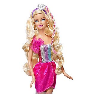 Barbie Hair Cutting Games on Barbie Hair Tastic     Cut   Style    Doll Blonde   Toys   Games
