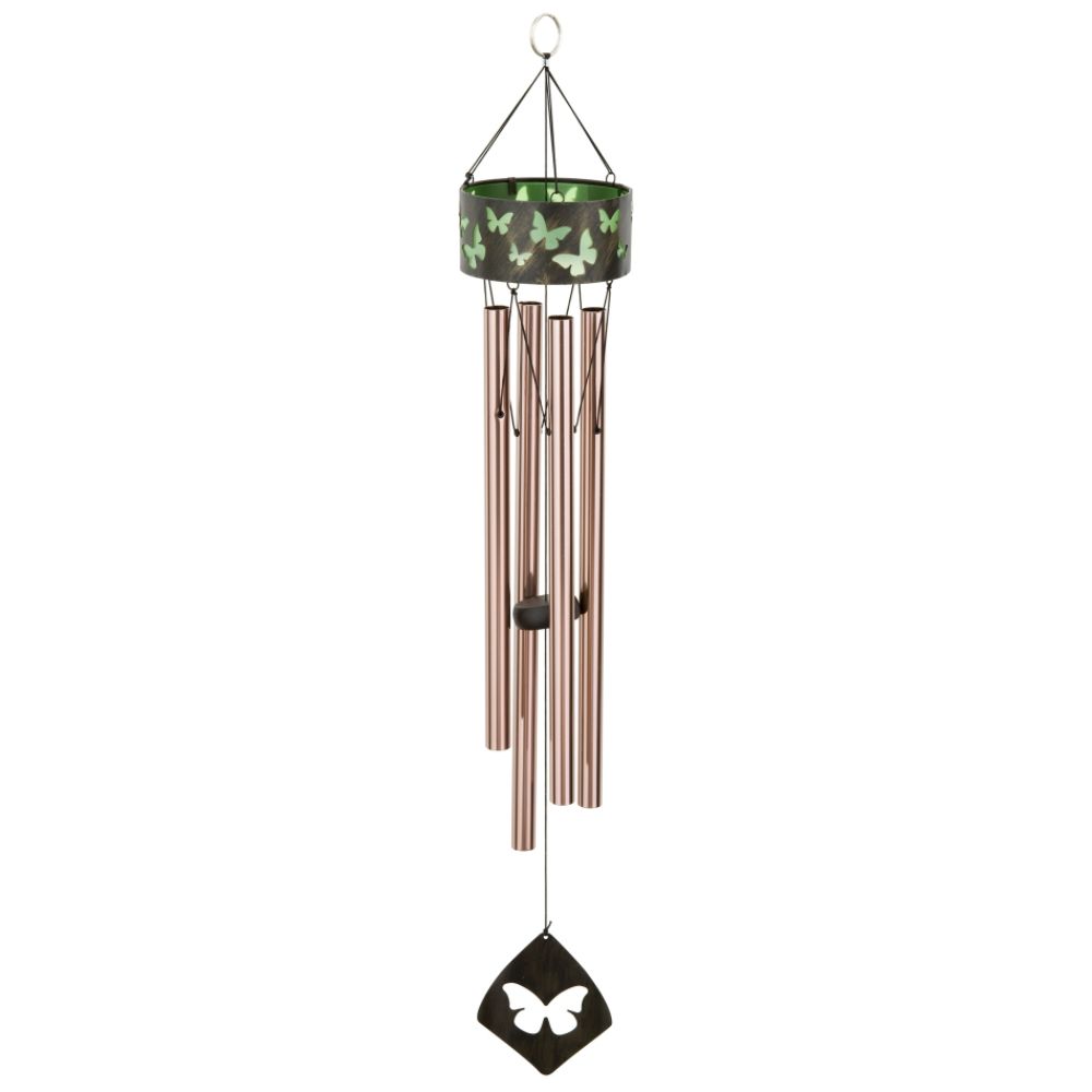 Russco Metal Silhouette Wind Chime Butterfly Version at Sears.com
