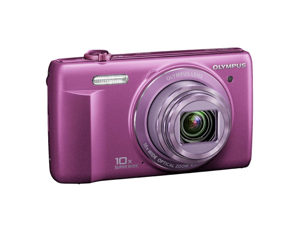 Olympus VR340 16MP Digital Camera in Purple