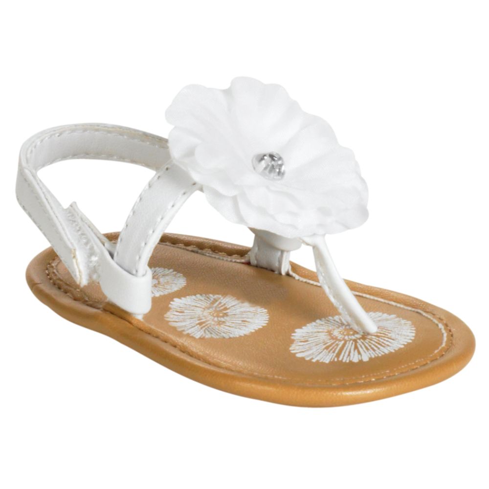 Natural Steps Infant Girl's Sandal Lil Scarlet - White at Kmart.com