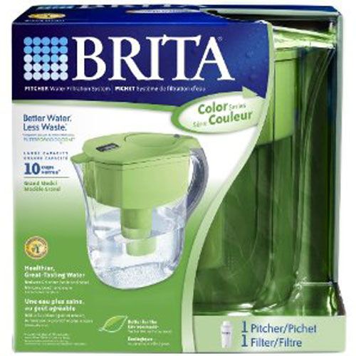 BRITA GRAND PITCHER 35378 10 CUP GREEN