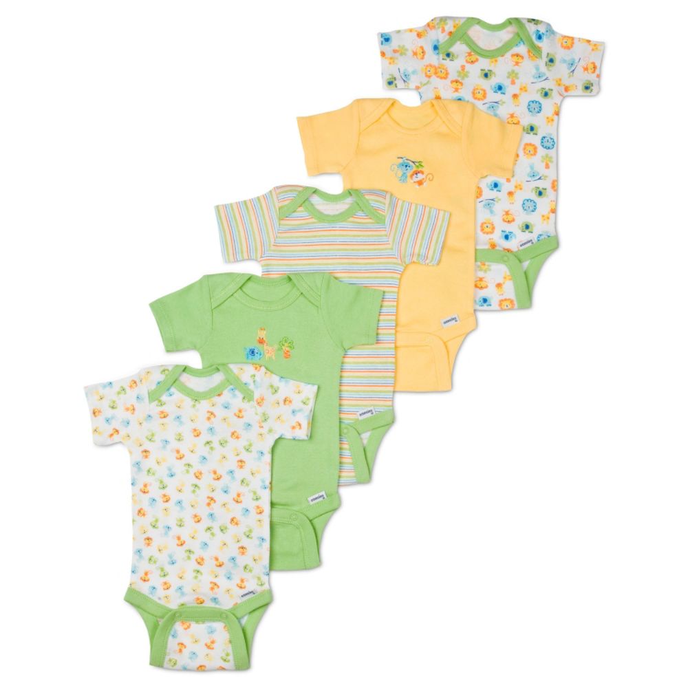 Gerber Newborn's Short Sleeve Onesies Five Pack Underwear at Sears.com