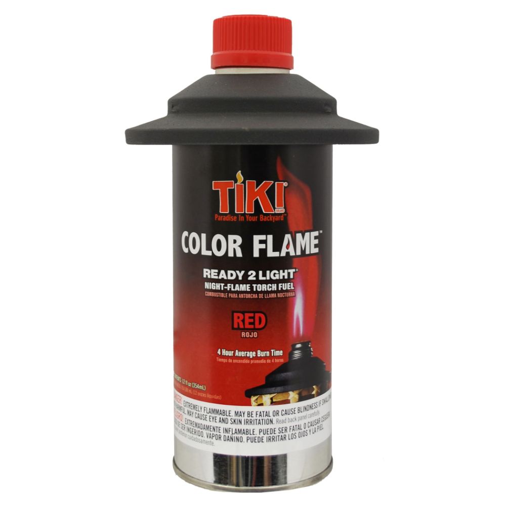 Tiki 12 oz. Ready 2 Light Color Flame - Red at Kmart.com