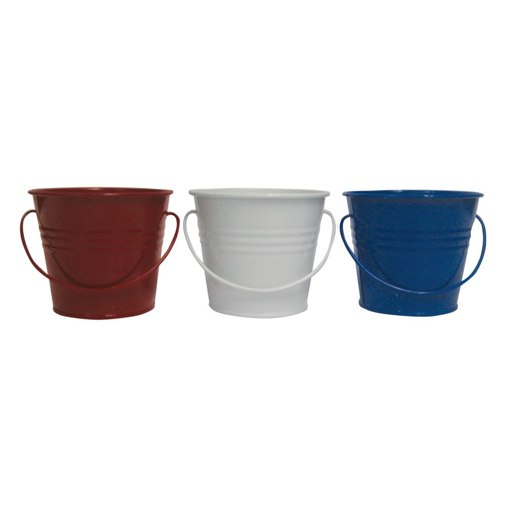 Tiki Red/White/Blue Mini Citronella Buckets at Kmart.com