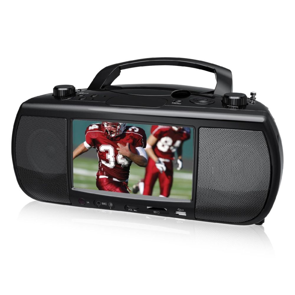 Coby 7'' Portable Digital TV and DVD/CD Mini