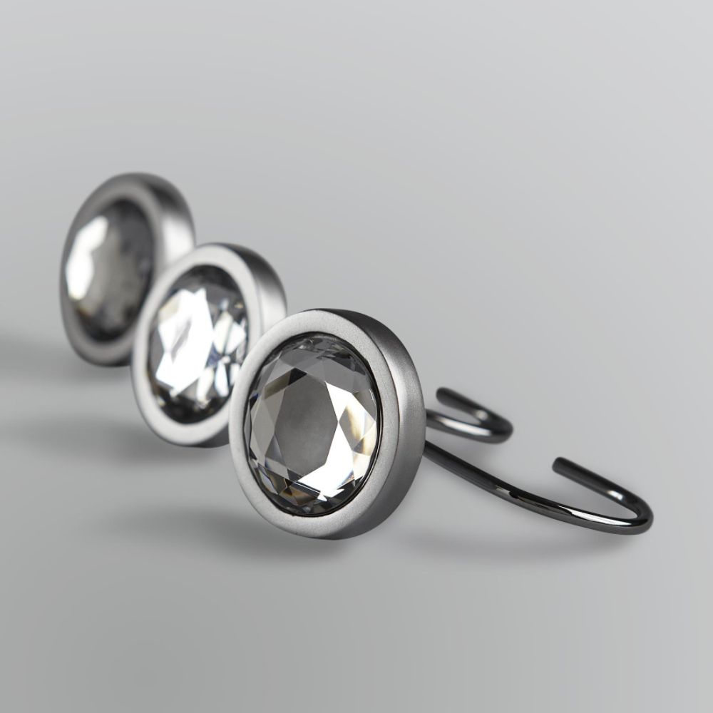 Kardashian Kollection Home Silver Shower Hooks at Sears.com