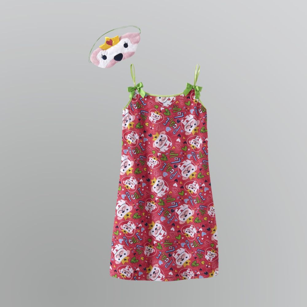 Joe Boxer Girl's Bulldog Night Gown with Sleep Mask at Kmart.com